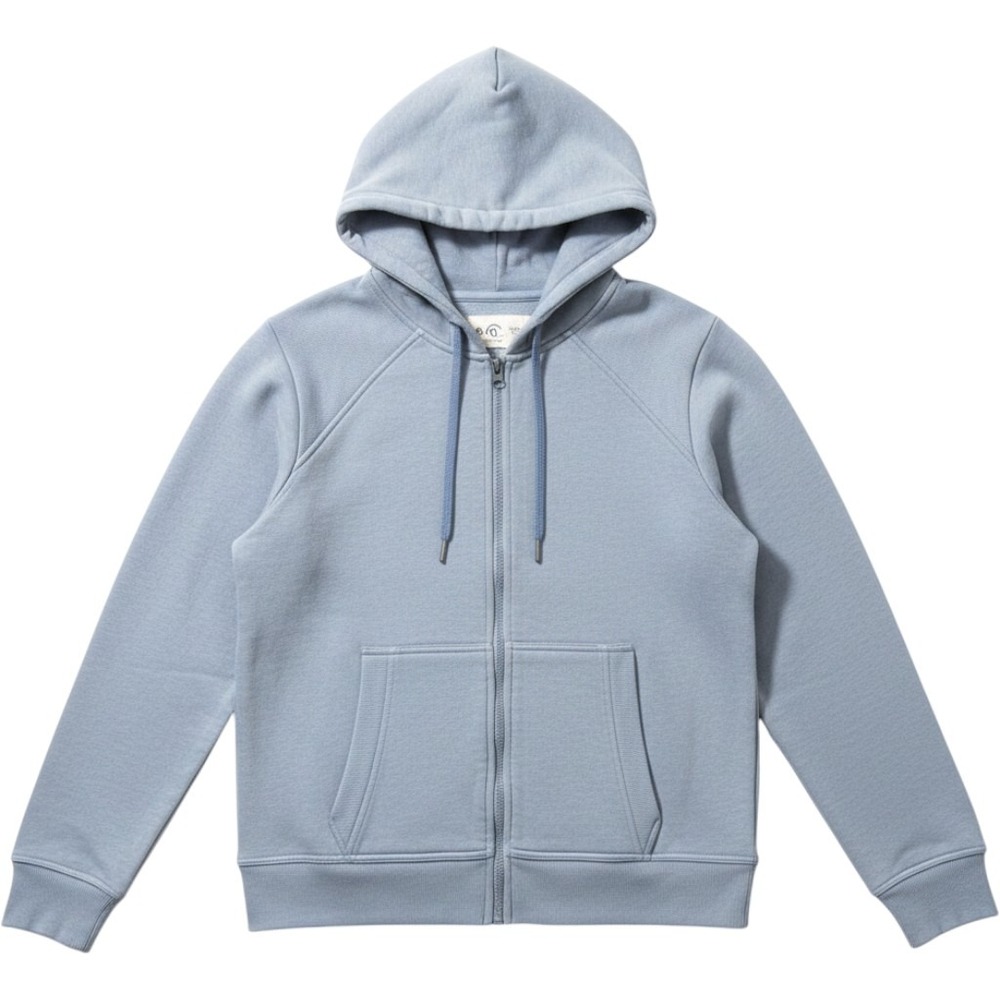 Champion light blue Woman's M Hoodie Full Zip Casual